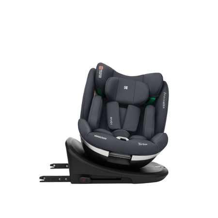 KikkaBoo® Dječja autosjedlica 360° i-Drive i-SIZE (40-150 cm) Dark Grey